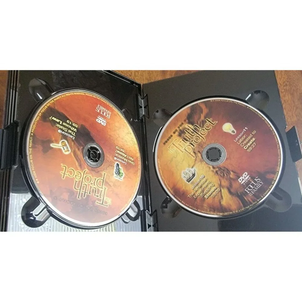 The Truth Project Focus On the Family 8 Disc Set (DVD 2006) Complete / Tested - Picture 7 of 9